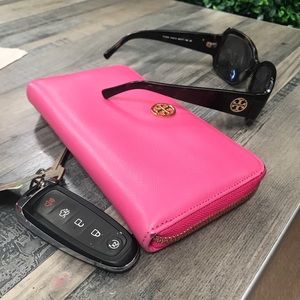Tori Burch Pink Wallet